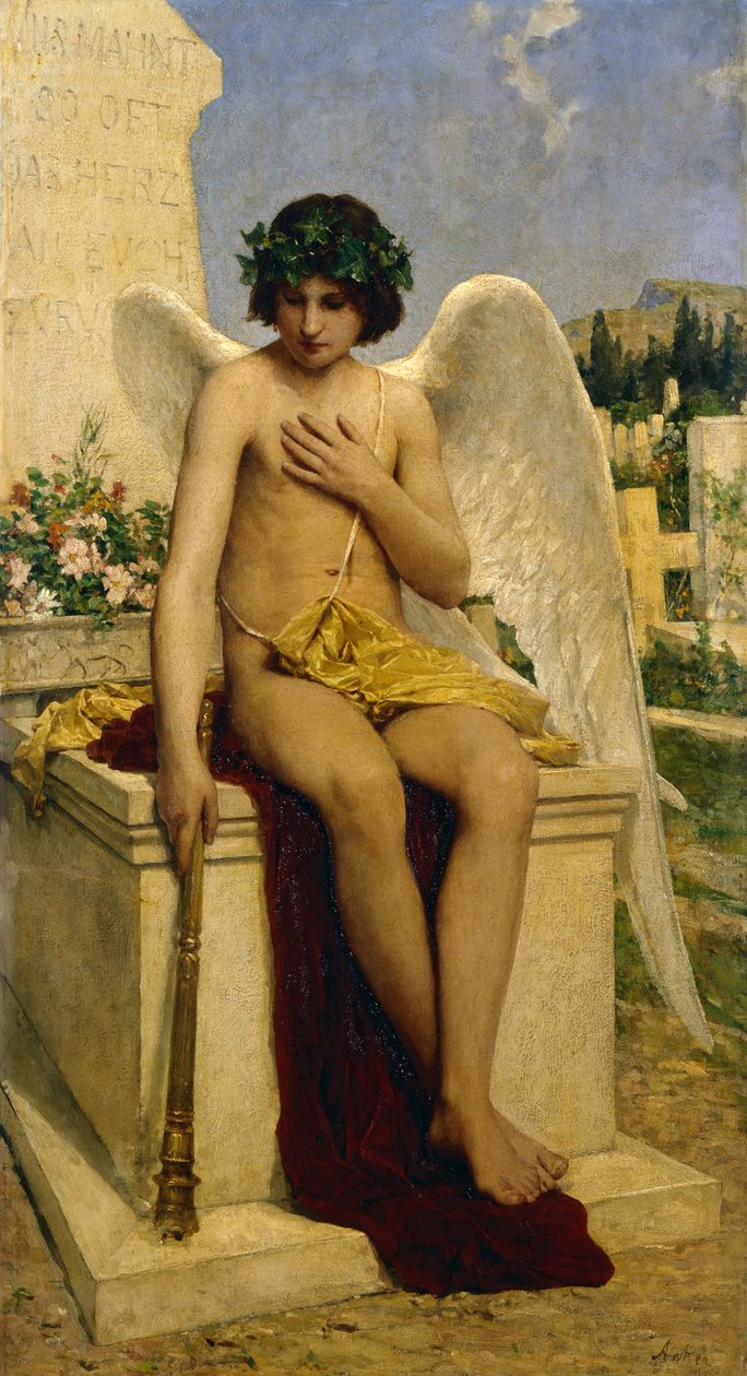 Dödens geni av Albert Anker