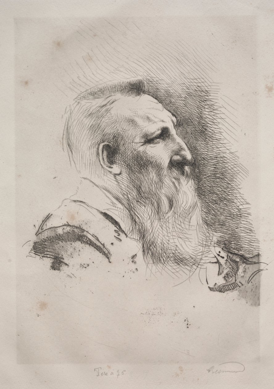 Auguste Rodin av Albert Besnard