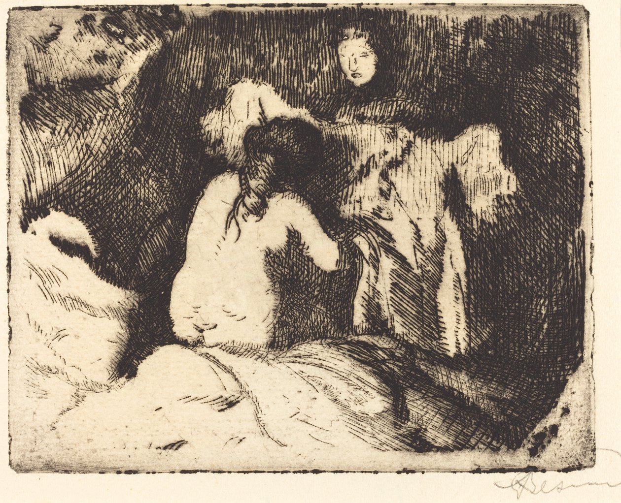 Resa upp (Le spaken) av Albert Besnard