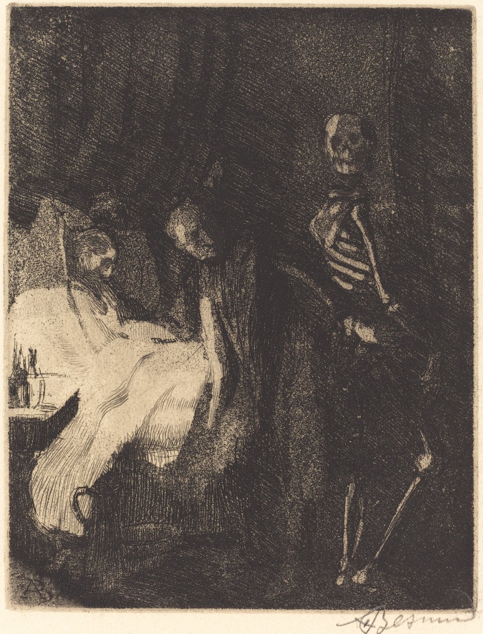 Påträngande av Albert Besnard