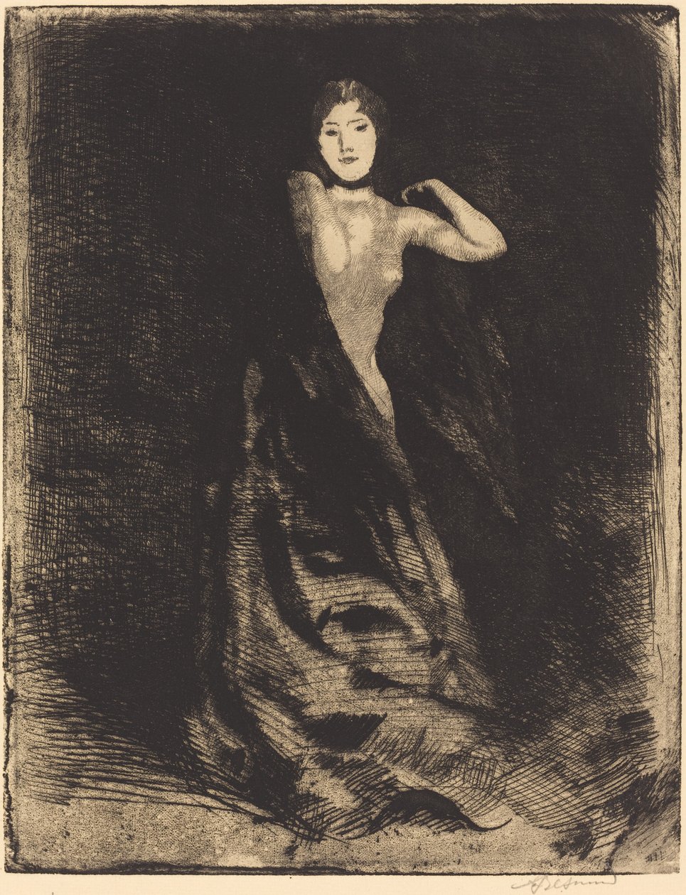 Kvinnan (frontispice) av Albert Besnard