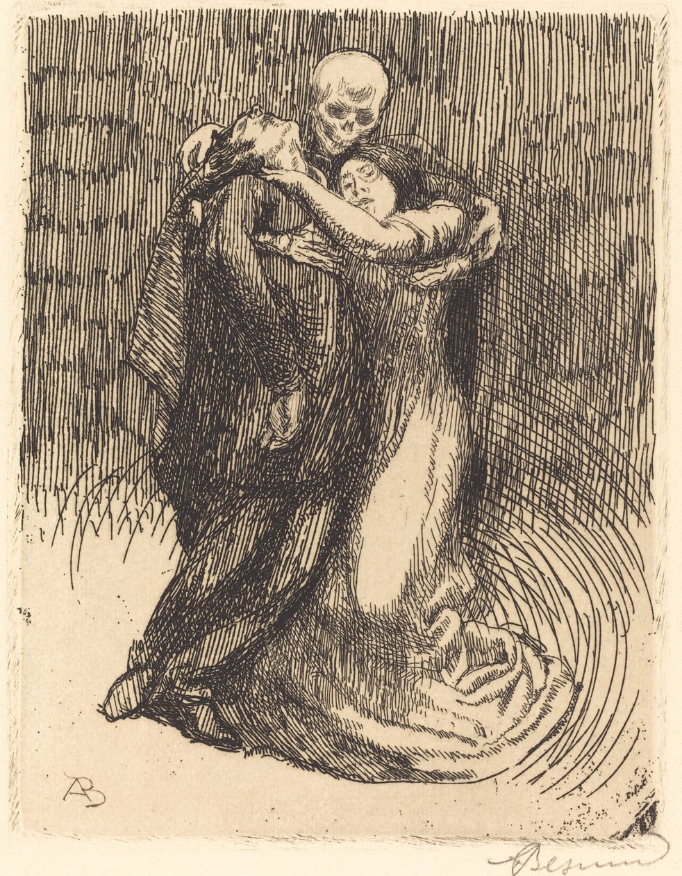 Kärlek helgad av Albert Besnard