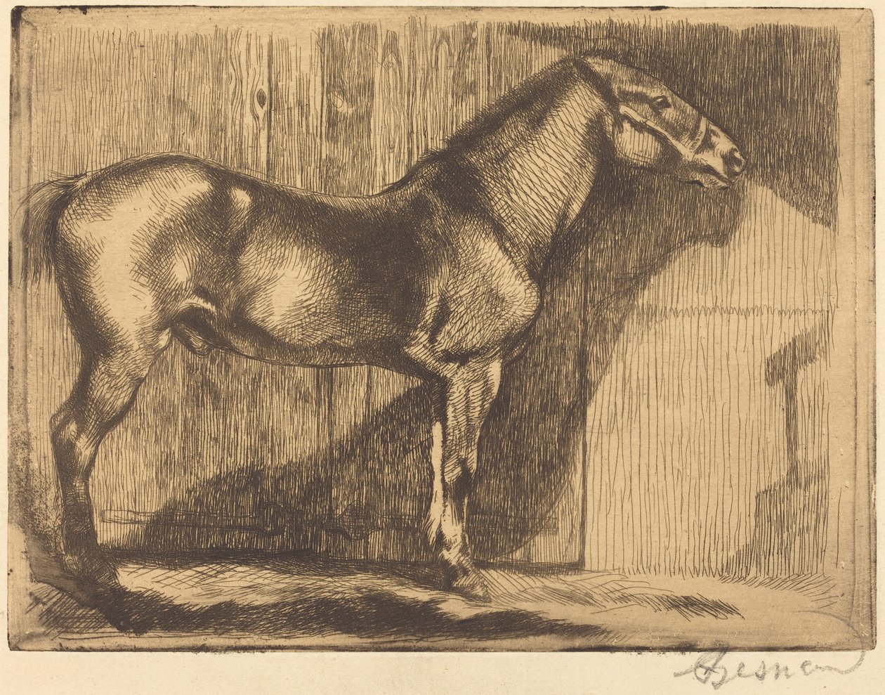 Ponny (Le poney) av Albert Besnard