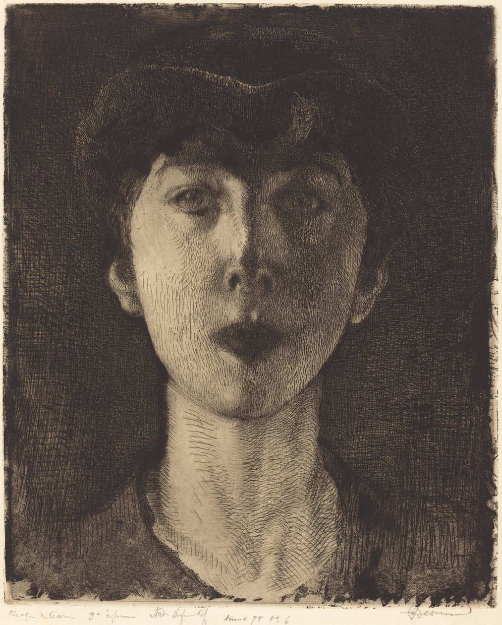 Drottning Elisabeth av Belgien av Albert Besnard