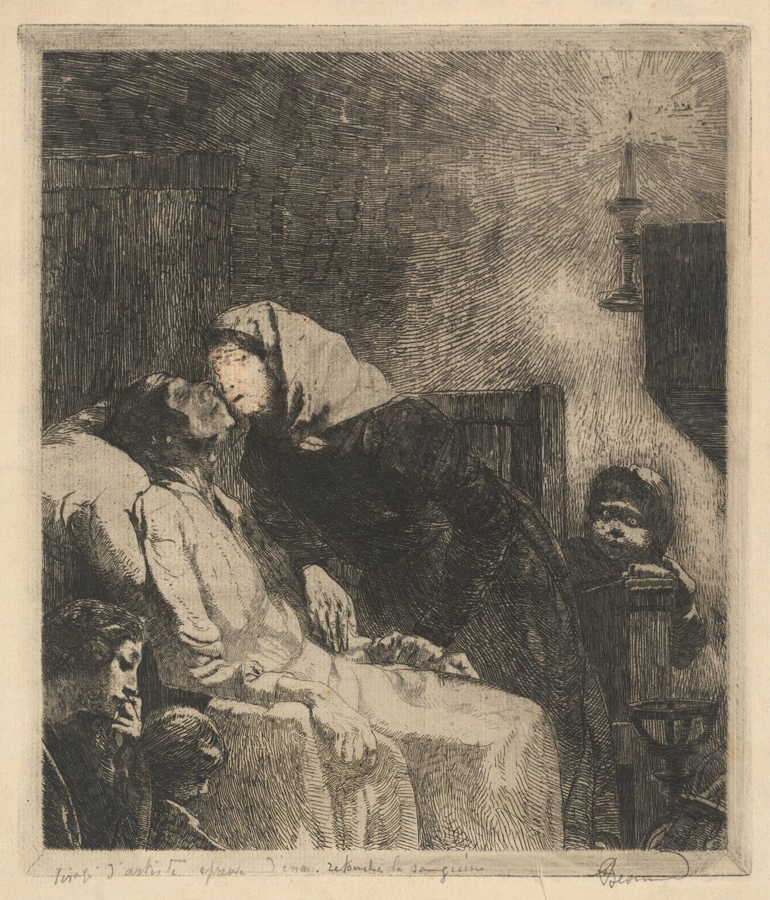 Slutet av Albert Besnard