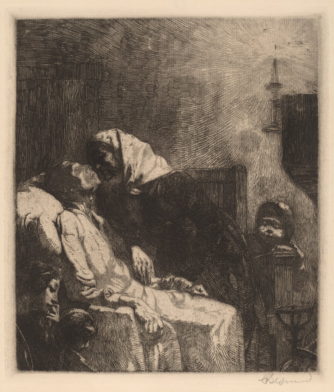Slutet av Albert Besnard