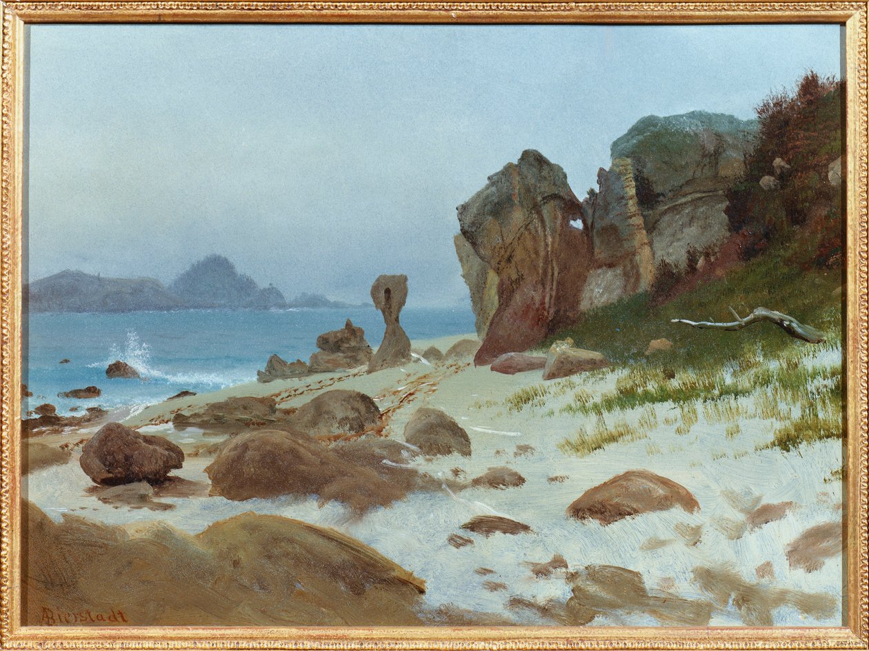 Montereybukten av Albert Bierstadt