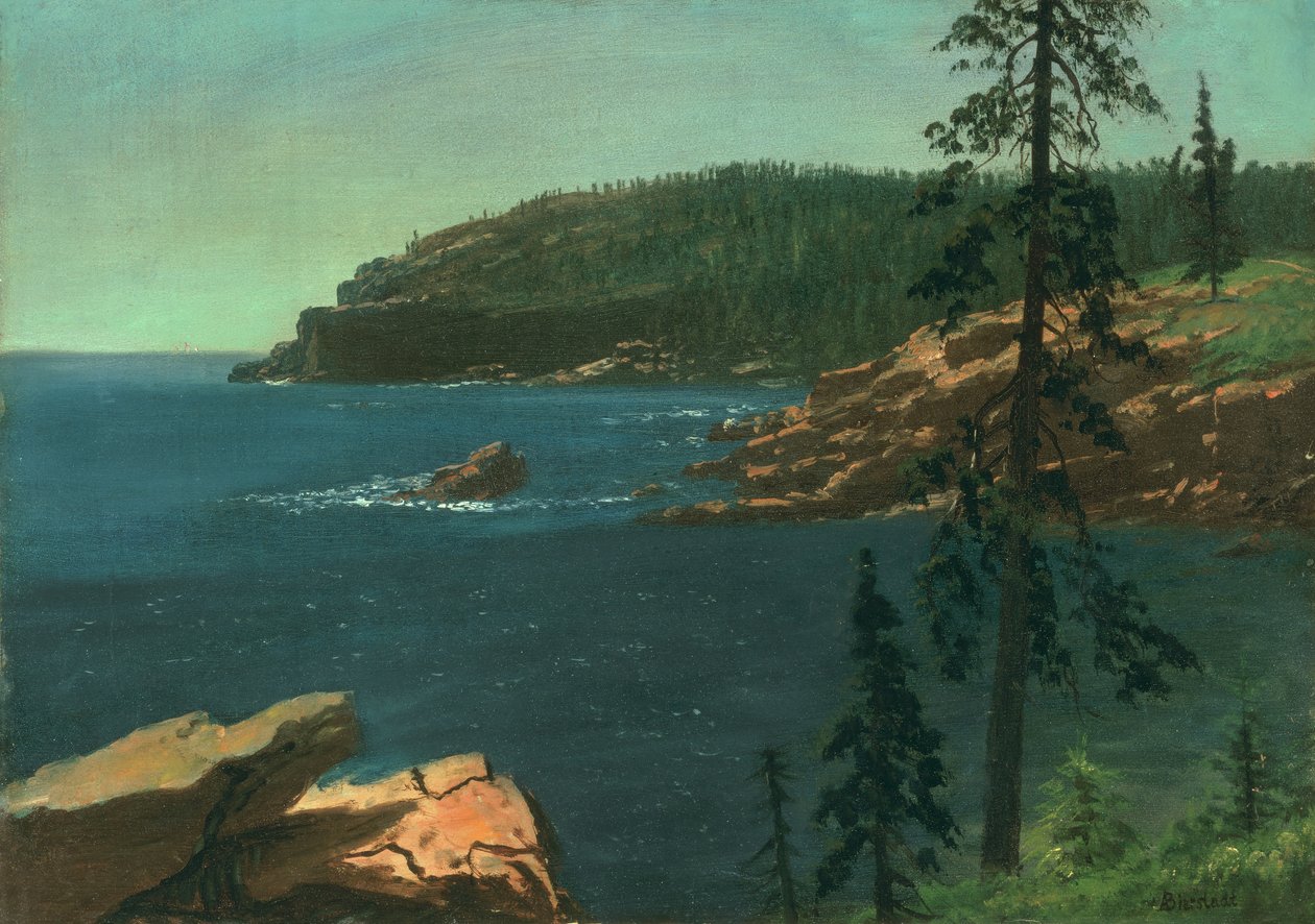 Kaliforniens kust av Albert Bierstadt