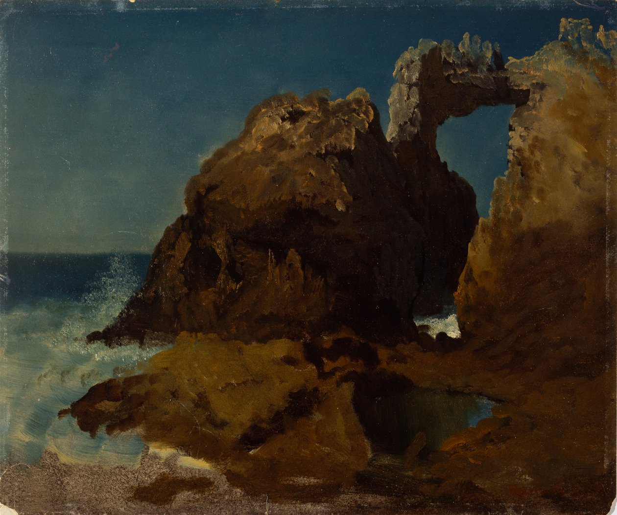 Farralonesöarna, Stilla havet av Albert Bierstadt