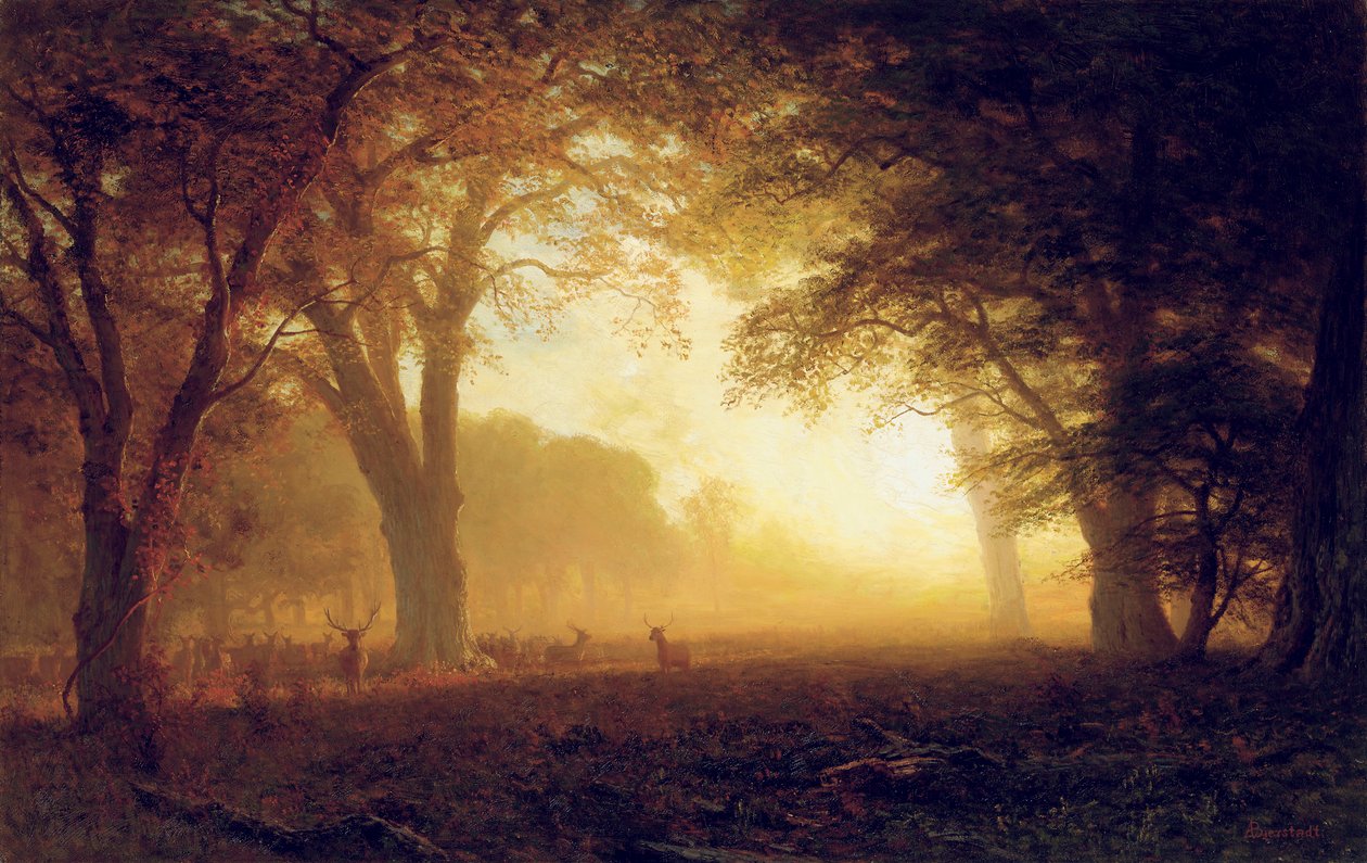 Kaliforniens gyllene ljus av Albert Bierstadt
