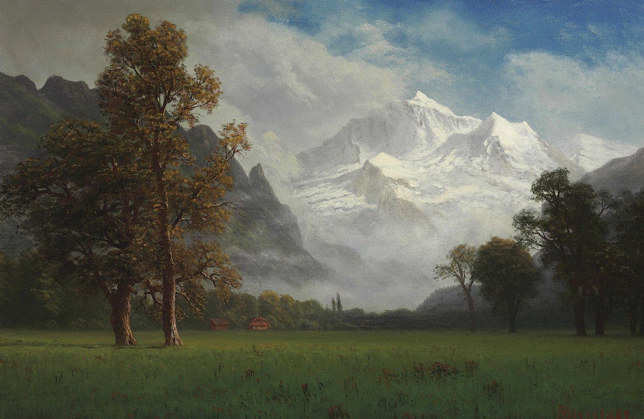 Jungfrun av Albert Bierstadt