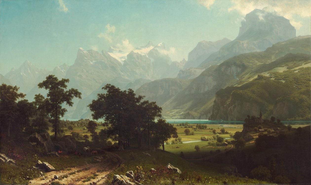 Luzernsjön av Albert Bierstadt