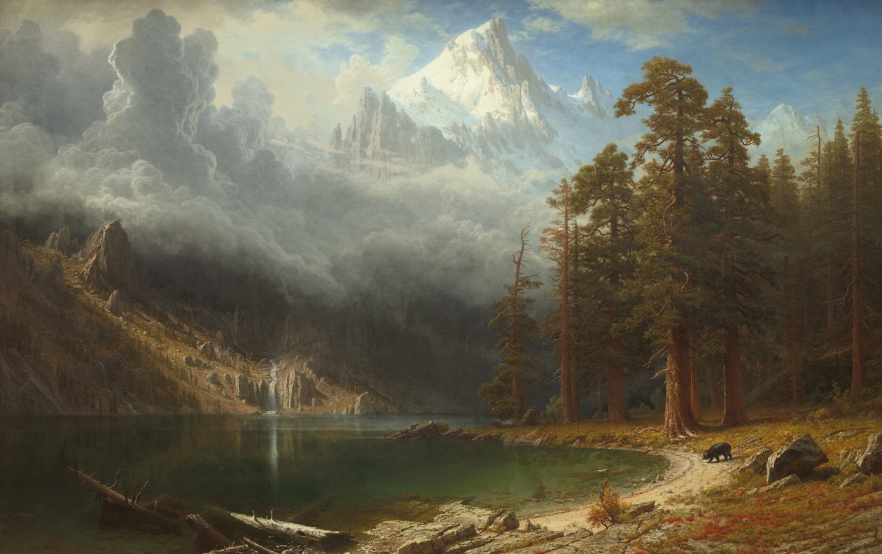 Mount Corcoran, ca 1876-77 (olja på duk) av Albert Bierstadt