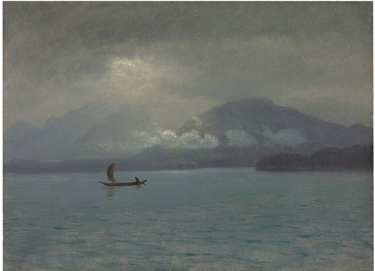 Nordvästra kusten, c.1889 av Albert Bierstadt