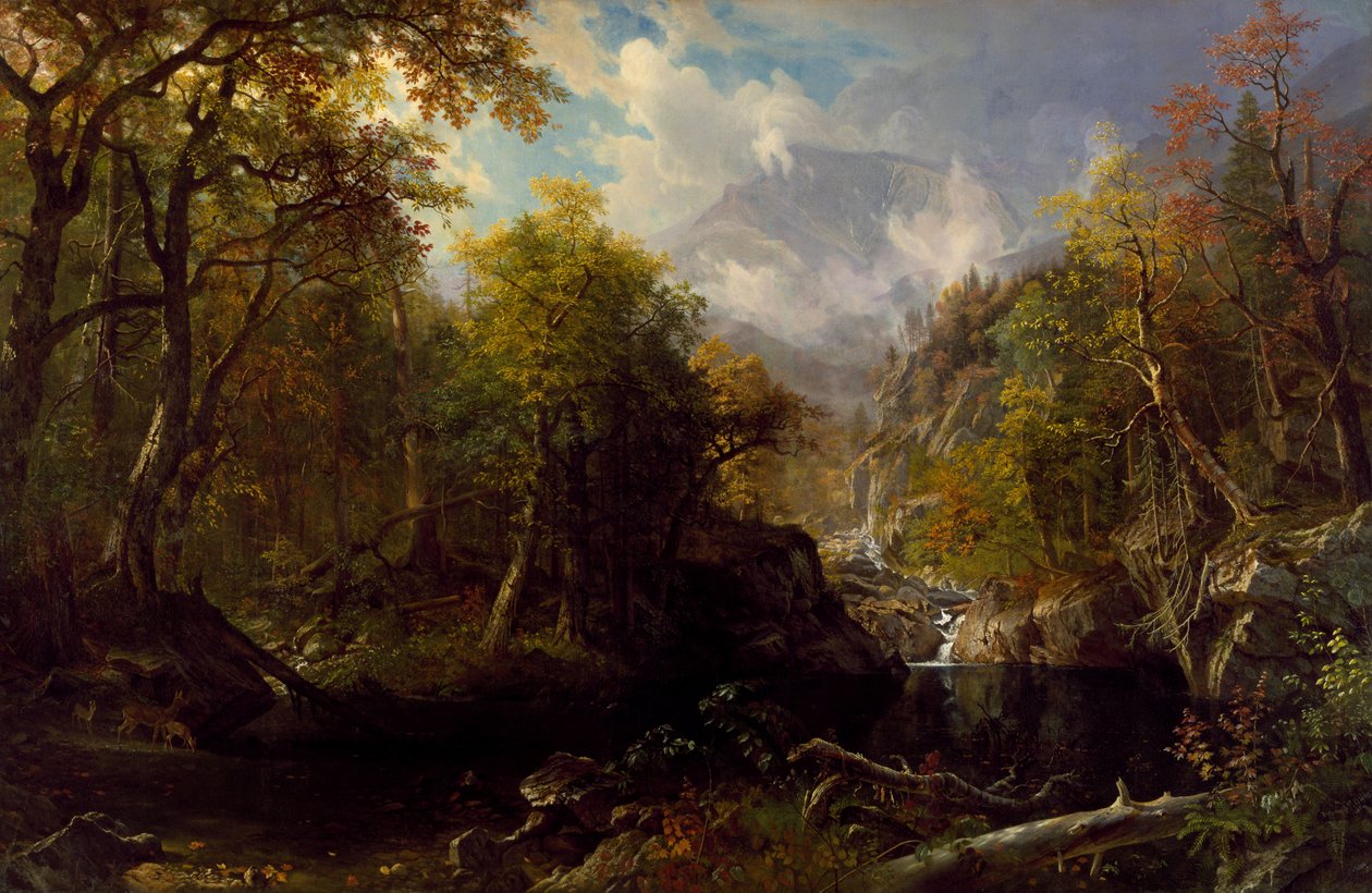 Poolen Smaragd av Albert Bierstadt