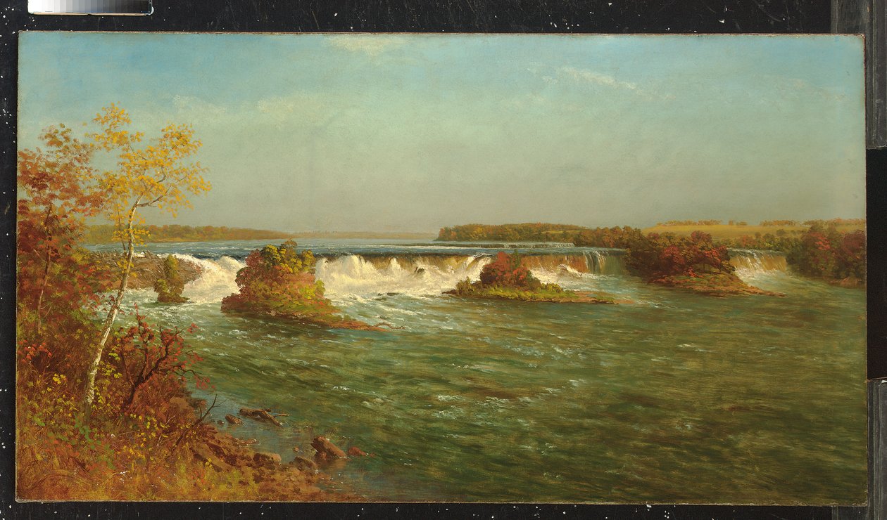 Sankt Antonius fall, ca 1887 av Albert Bierstadt