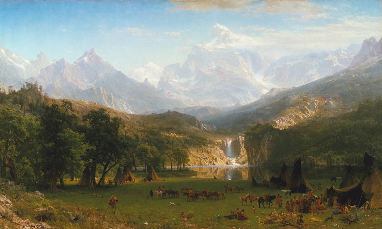Klippiga bergen, Lander