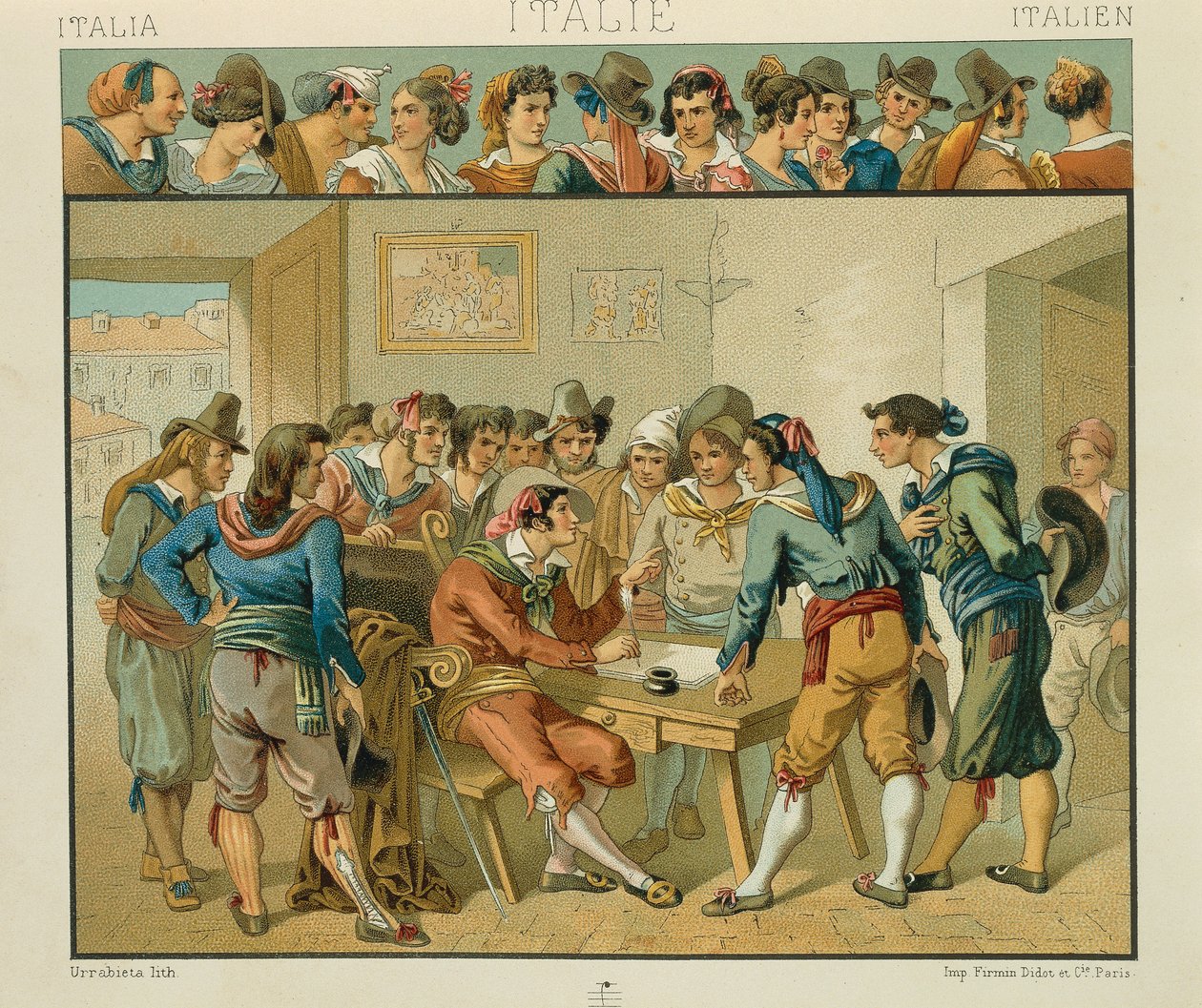 "Le Costume Historique" (The Complete Costume History) av Auguste Racinet, volym V av Albert Charles August Racinet
