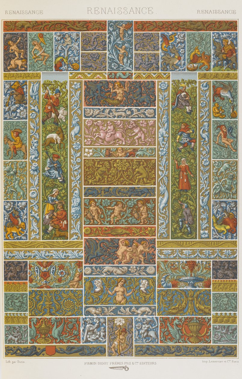 Renaissance, tallrik 51 från 