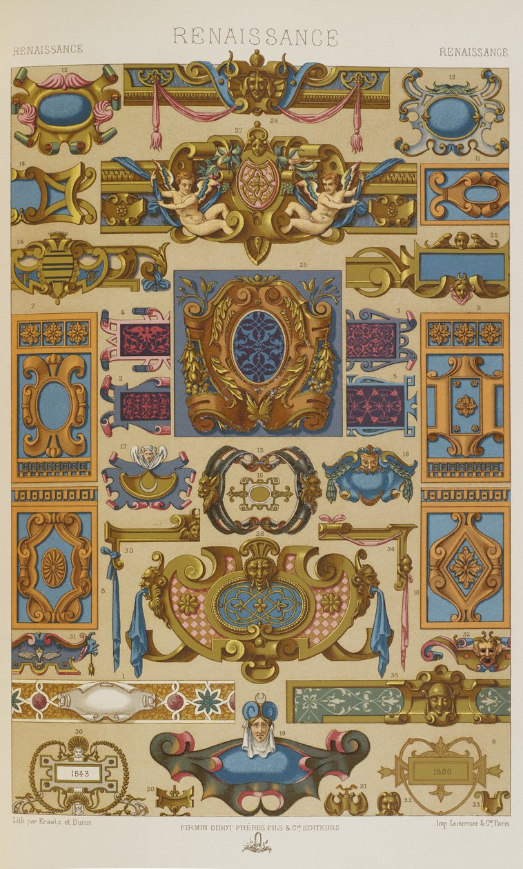 Renaissance, tallrik 58 från 