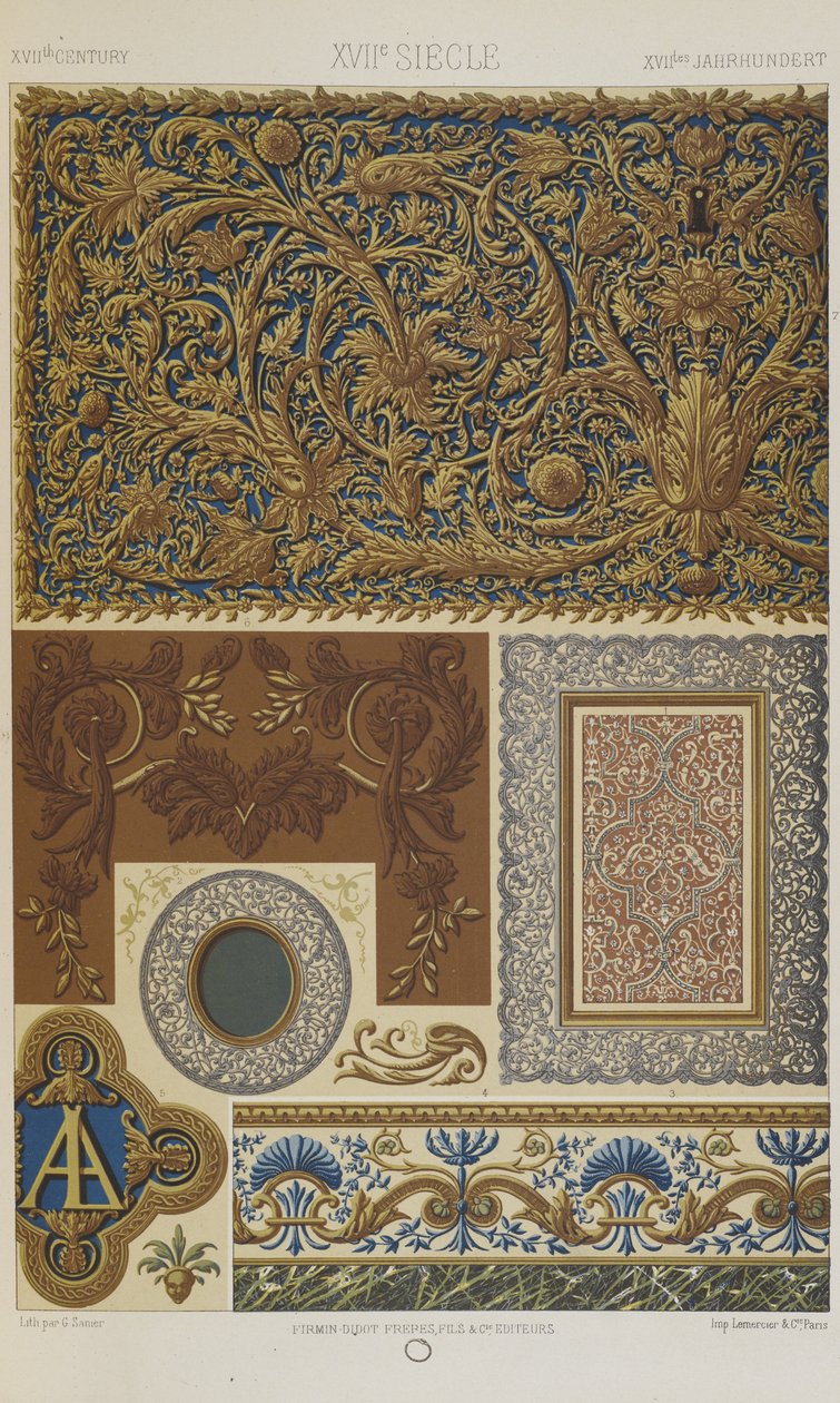 XVII Century, skylt 74 från 