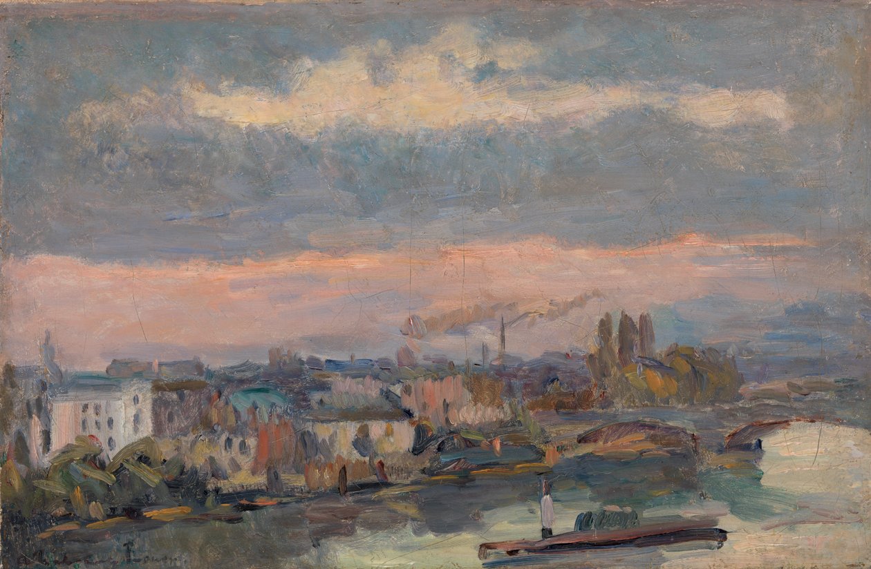 Längs Seine av Albert Charles Lebourg