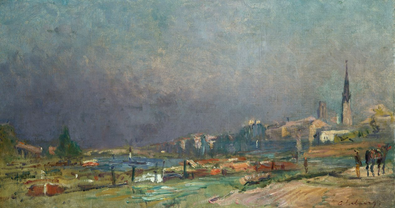 På flodens stränder av Albert Charles Lebourg