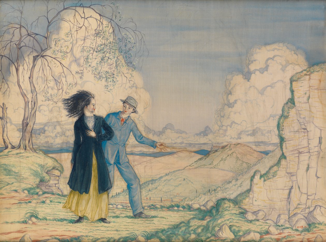 Romantik av Albert Daniel Rutherston