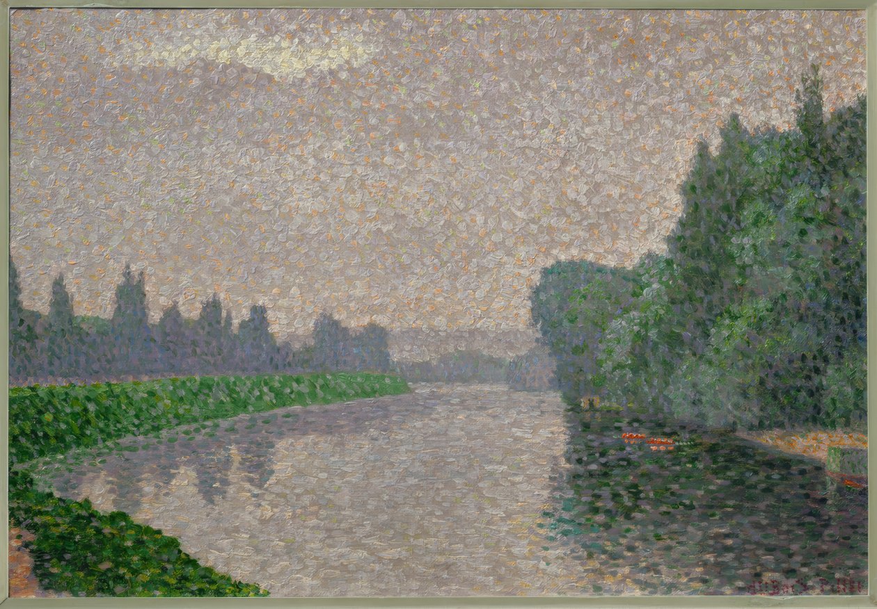Marne i gryningen av Albert Dubois Pillet