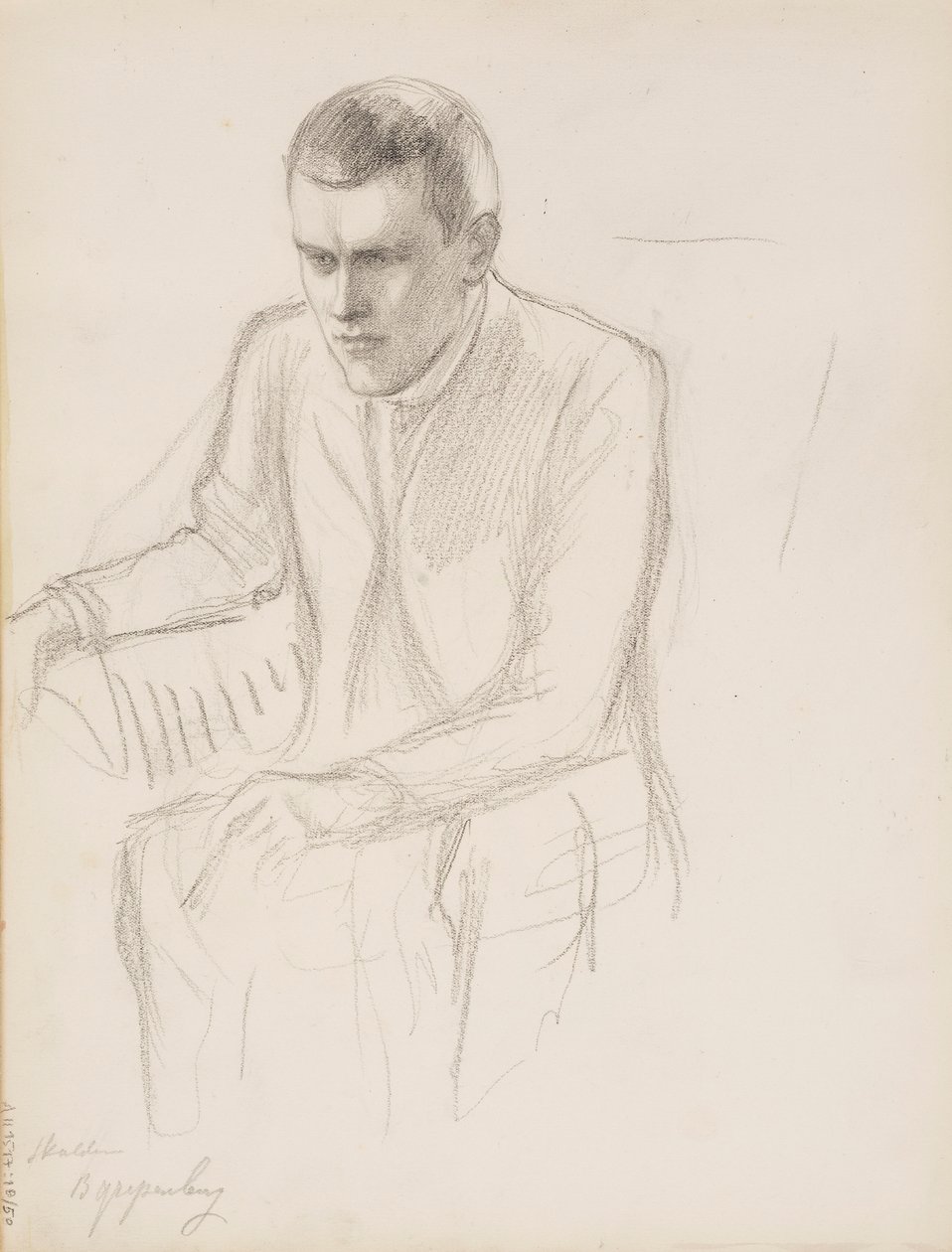 Bertel Gripenberg av Albert Edelfelt