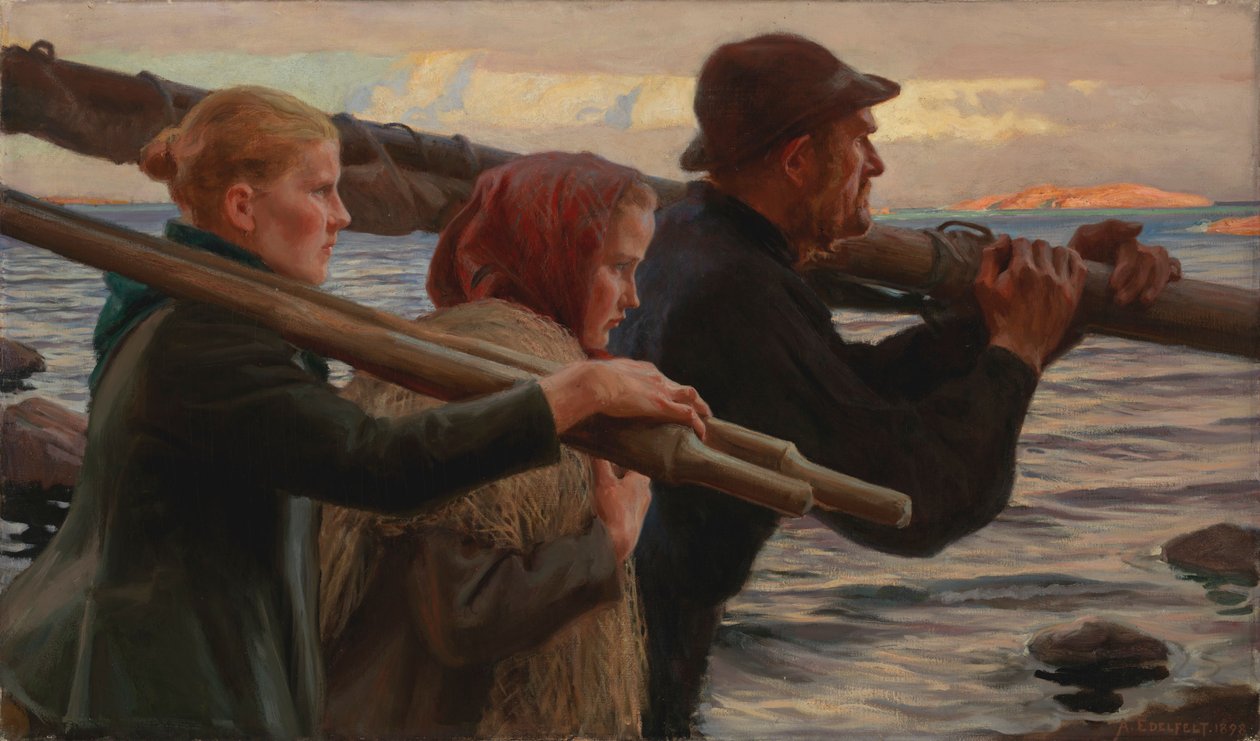 I den yttre skärgården av Albert Edelfelt