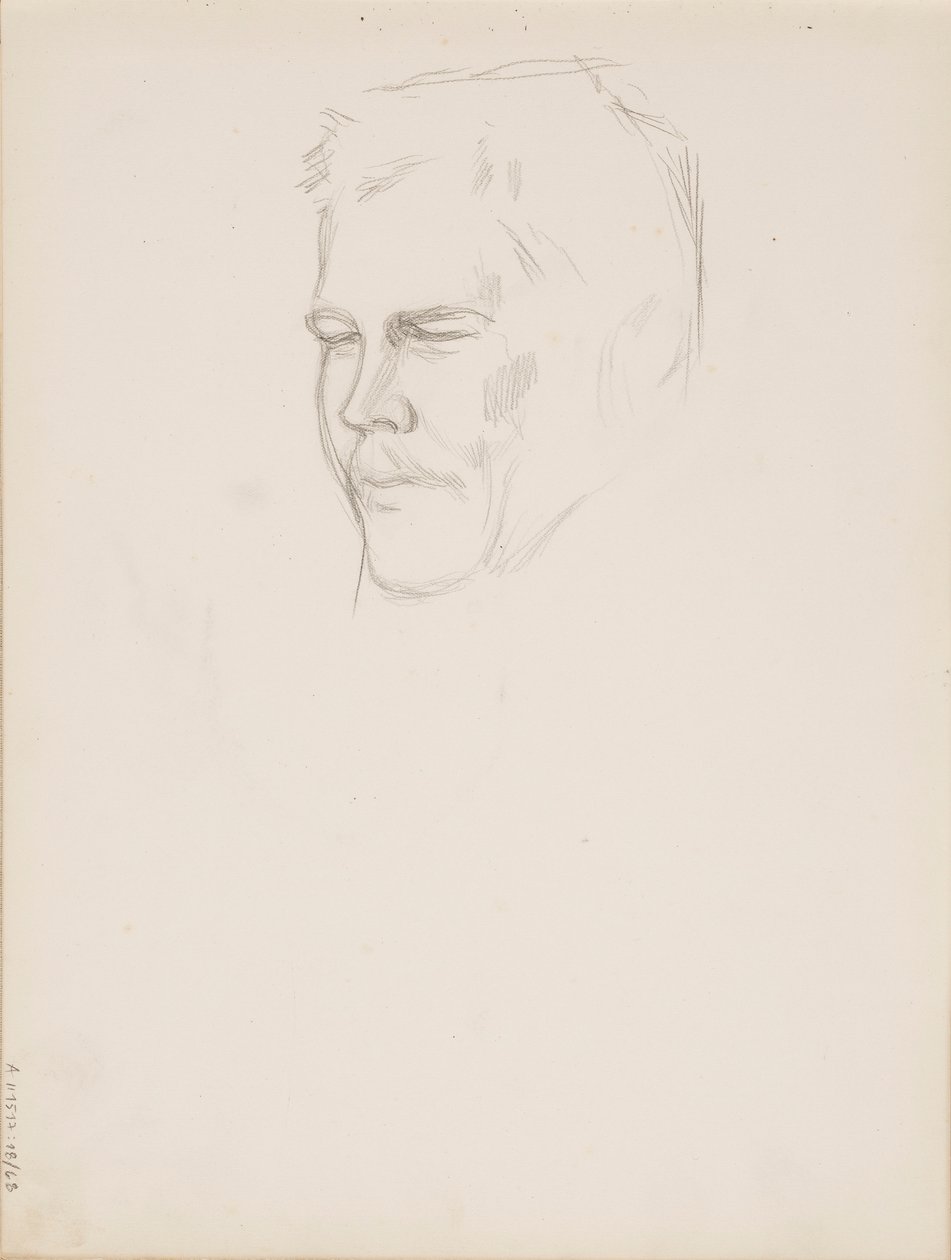 Juho Rissanen av Albert Edelfelt