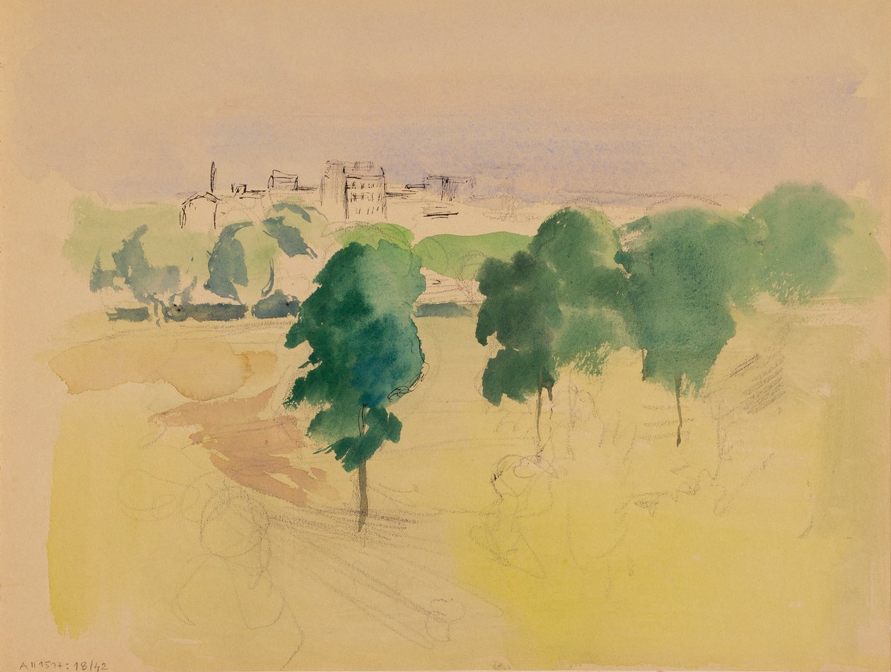 Stadsbild av Albert Edelfelt