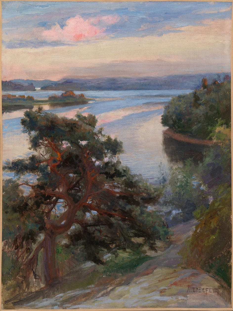 Landskap från Haikko av Albert Edelfelt