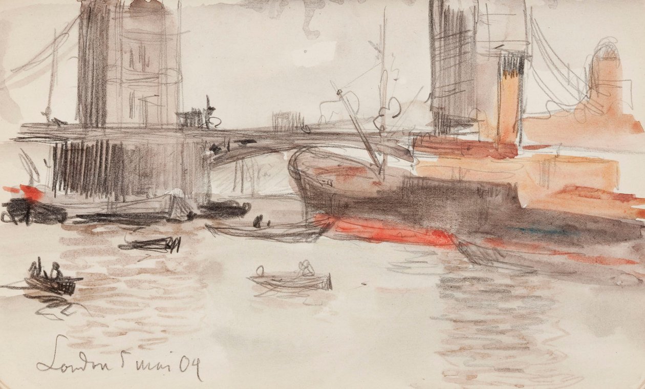 London av Albert Edelfelt