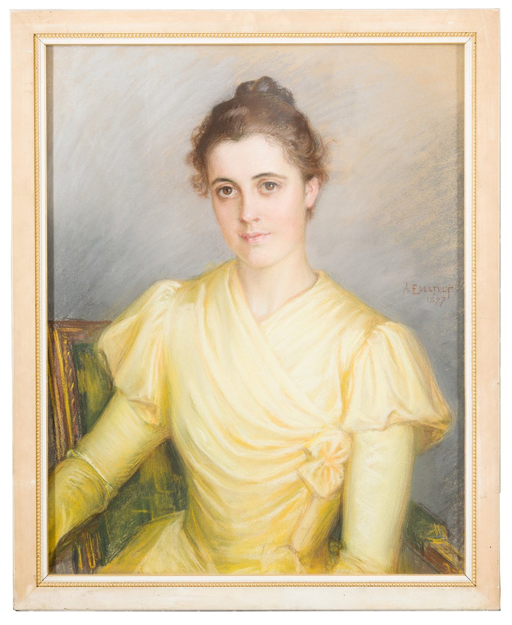Fru Lamberg, född Kjellberg av Albert Edelfelt