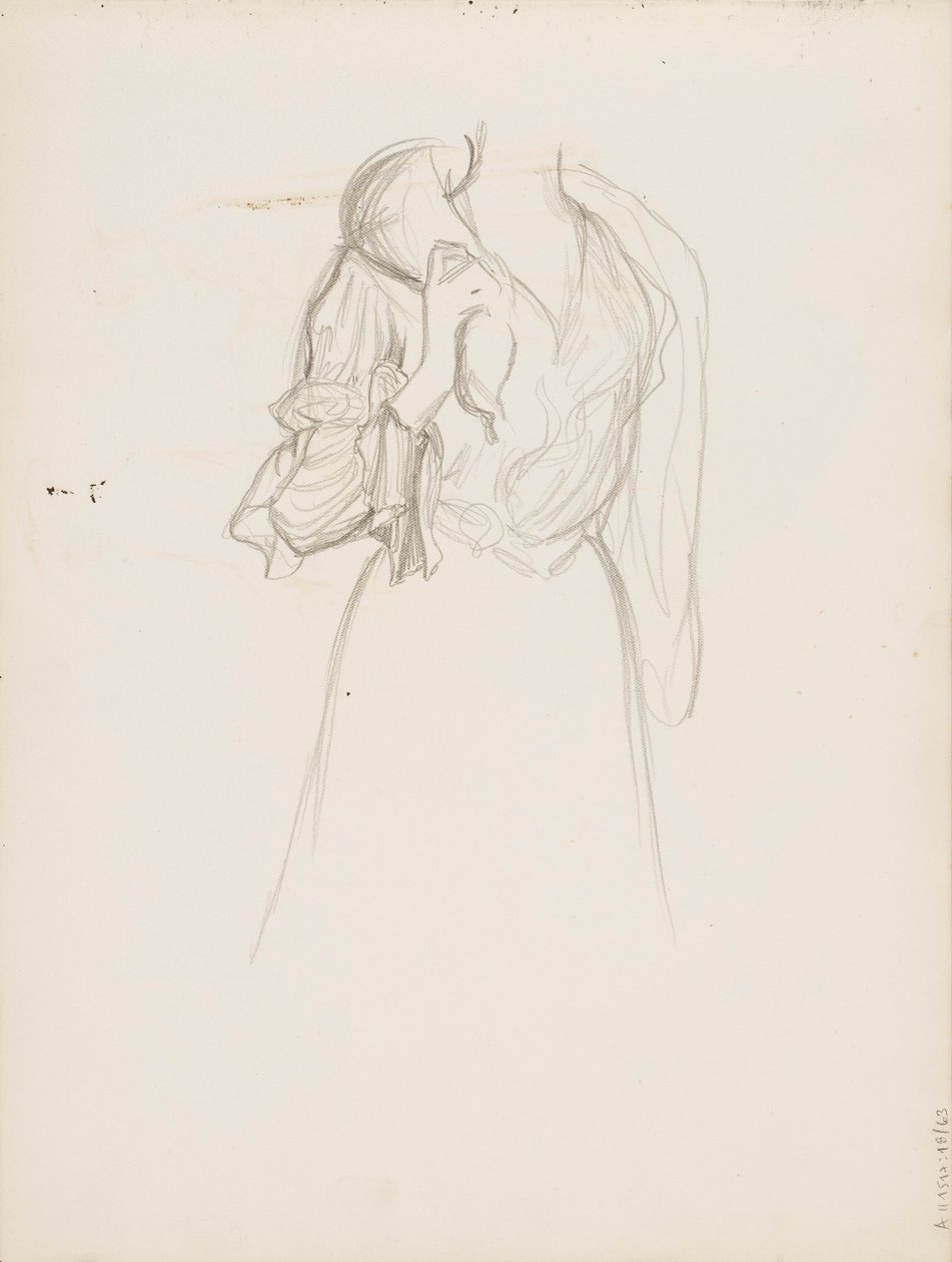 Naishahmo (fru Flore Deschamps) av Albert Edelfelt
