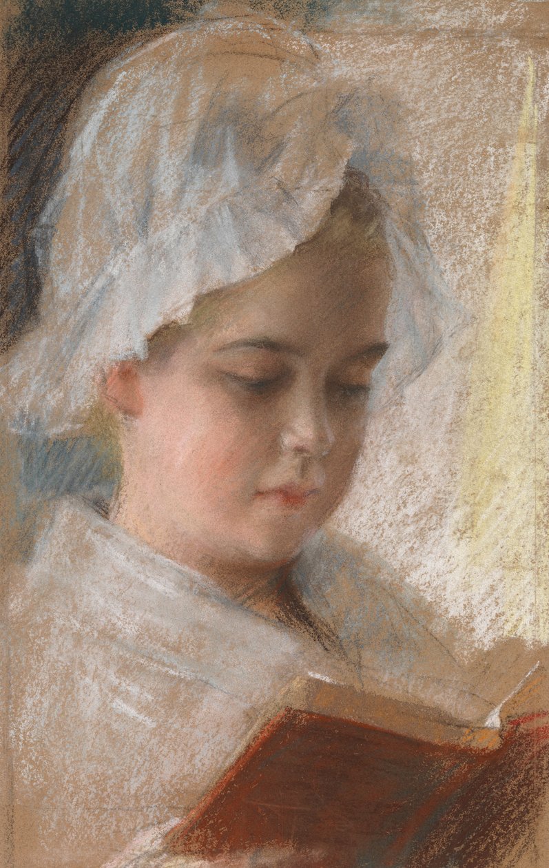 Porträtt av Berta Edelfelt, studie av Albert Edelfelt