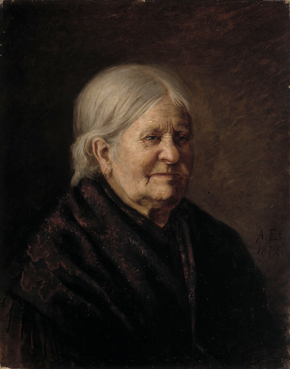 Porträtt av Fredrika Snygg (Tajta) av Albert Edelfelt