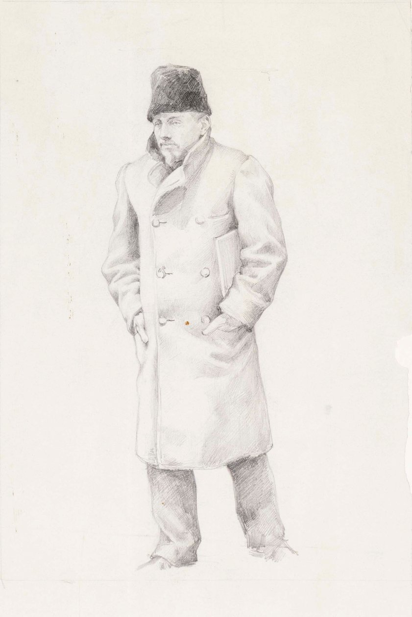Porträtt av en man av Albert Edelfelt
