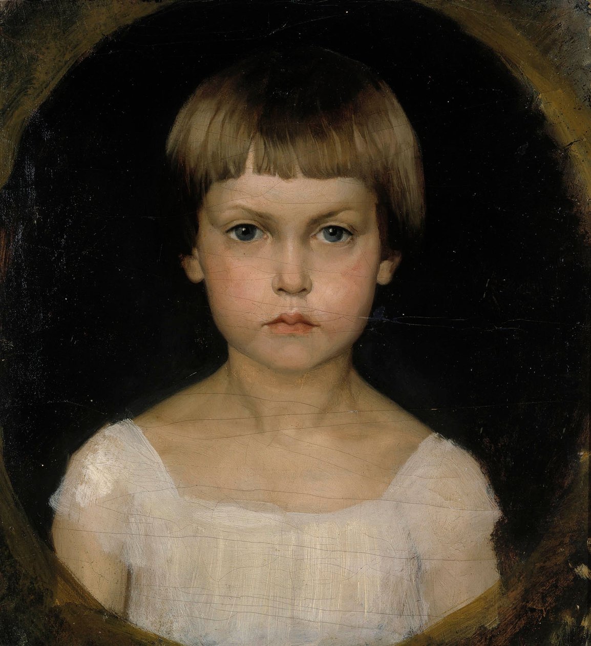 Porträtt av konstnärens syster Berta Edelfelt av Albert Edelfelt