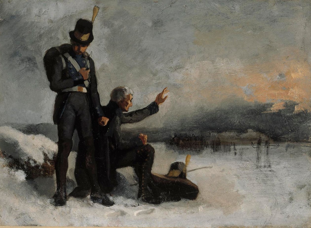 En scen ur det finska kriget av Albert Edelfelt