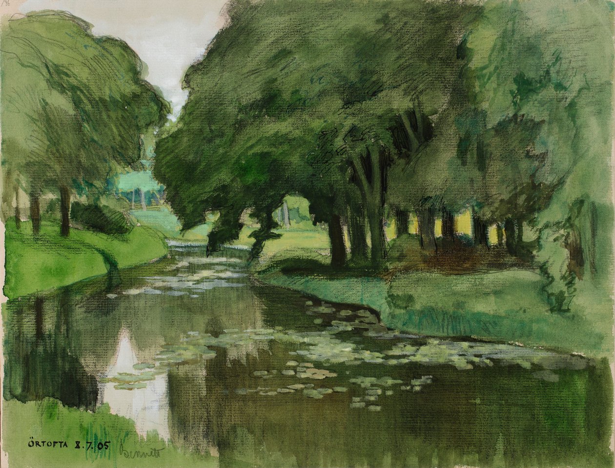 Skissbok av Albert Edelfelt