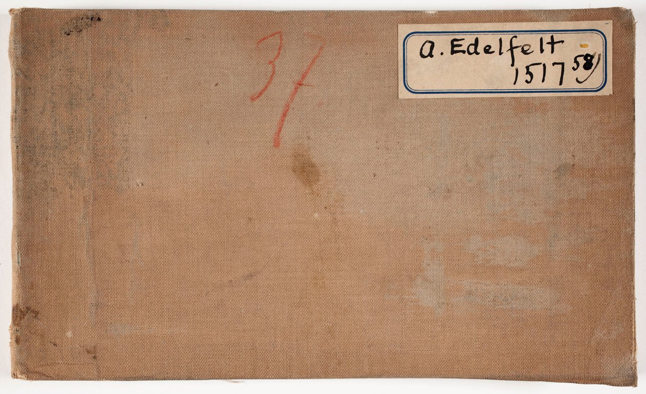 Skizzenbuch av Albert Edelfelt
