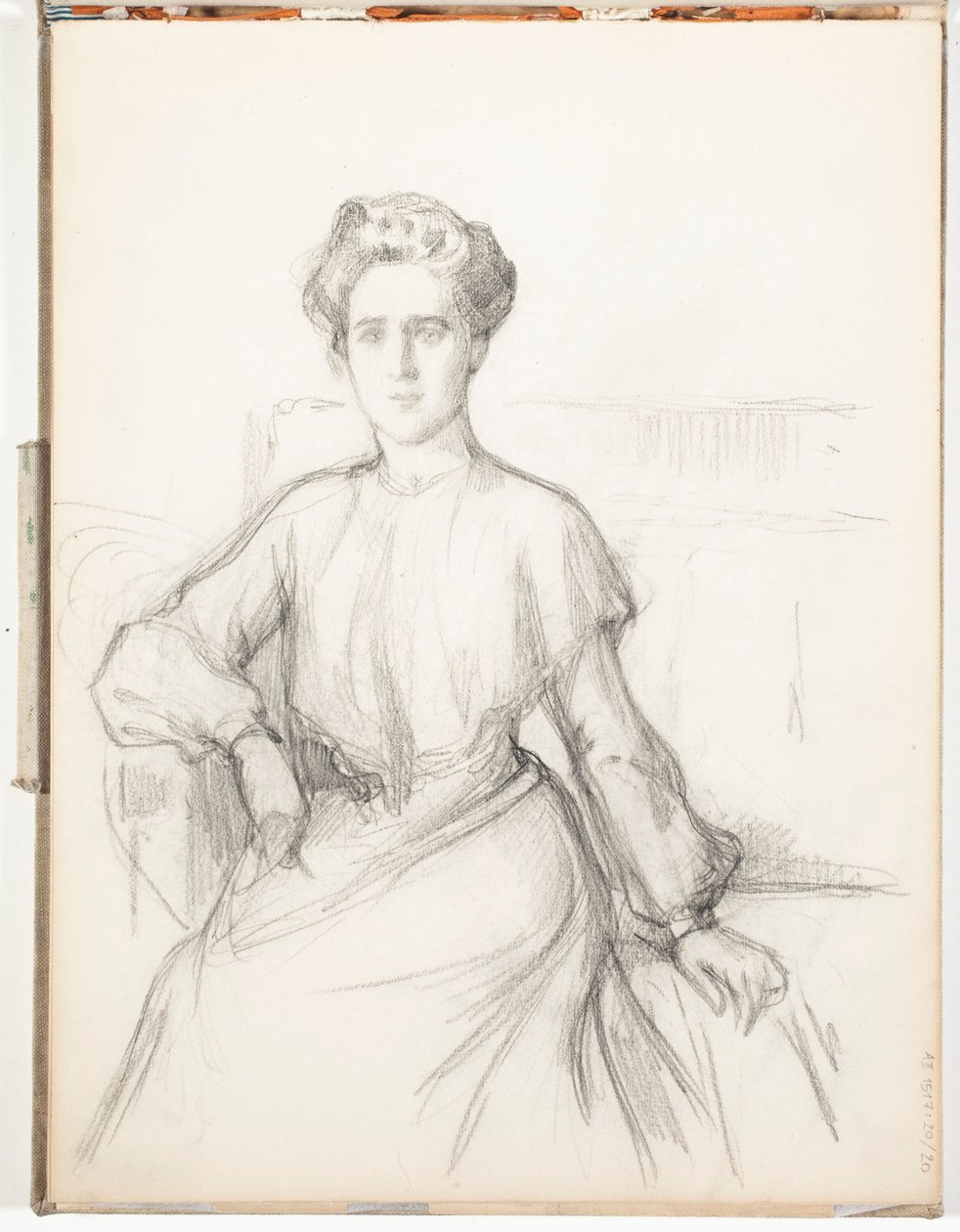 Utan titel av Albert Edelfelt
