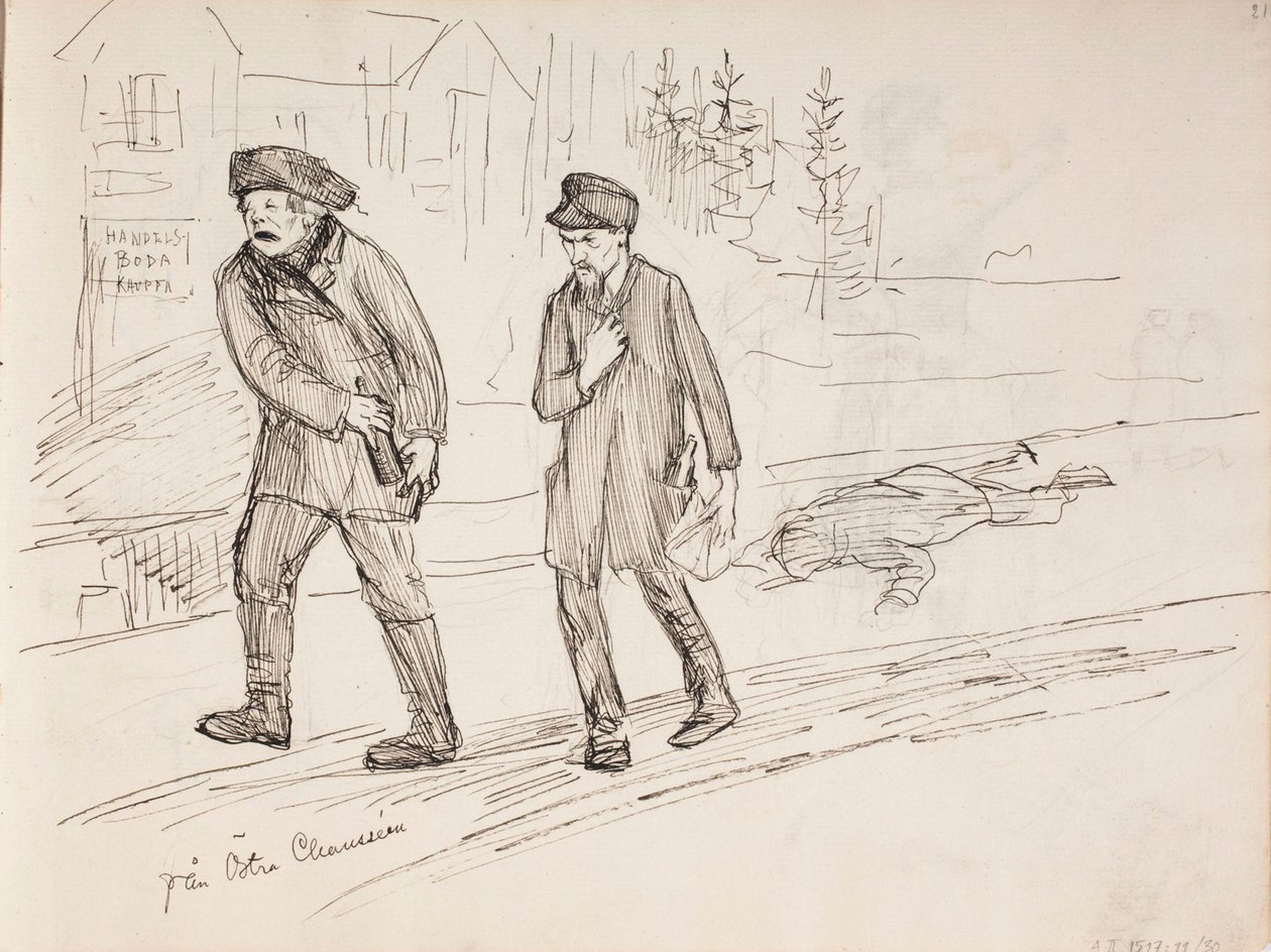 Utan titel av Albert Edelfelt