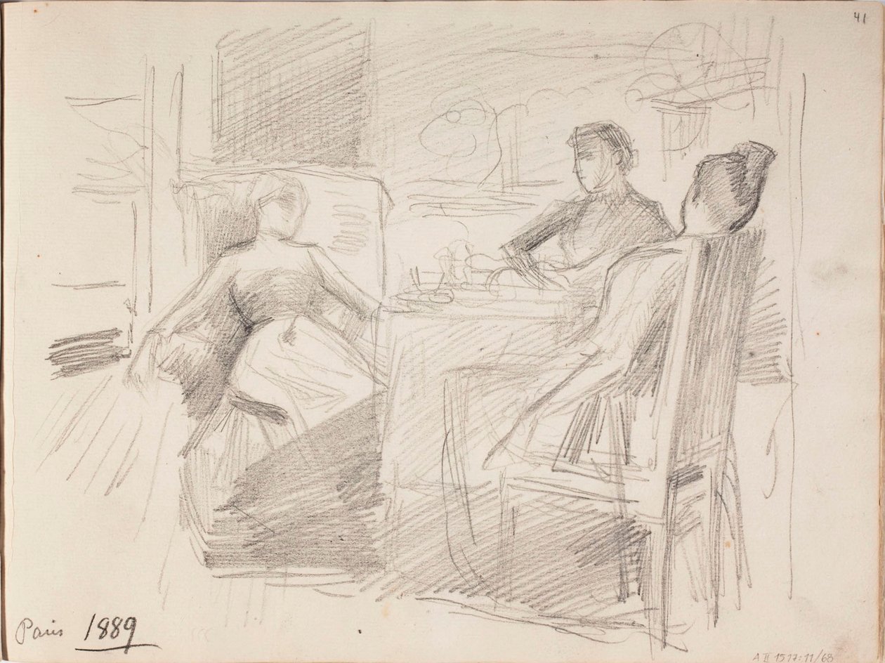 Utan titel av Albert Edelfelt