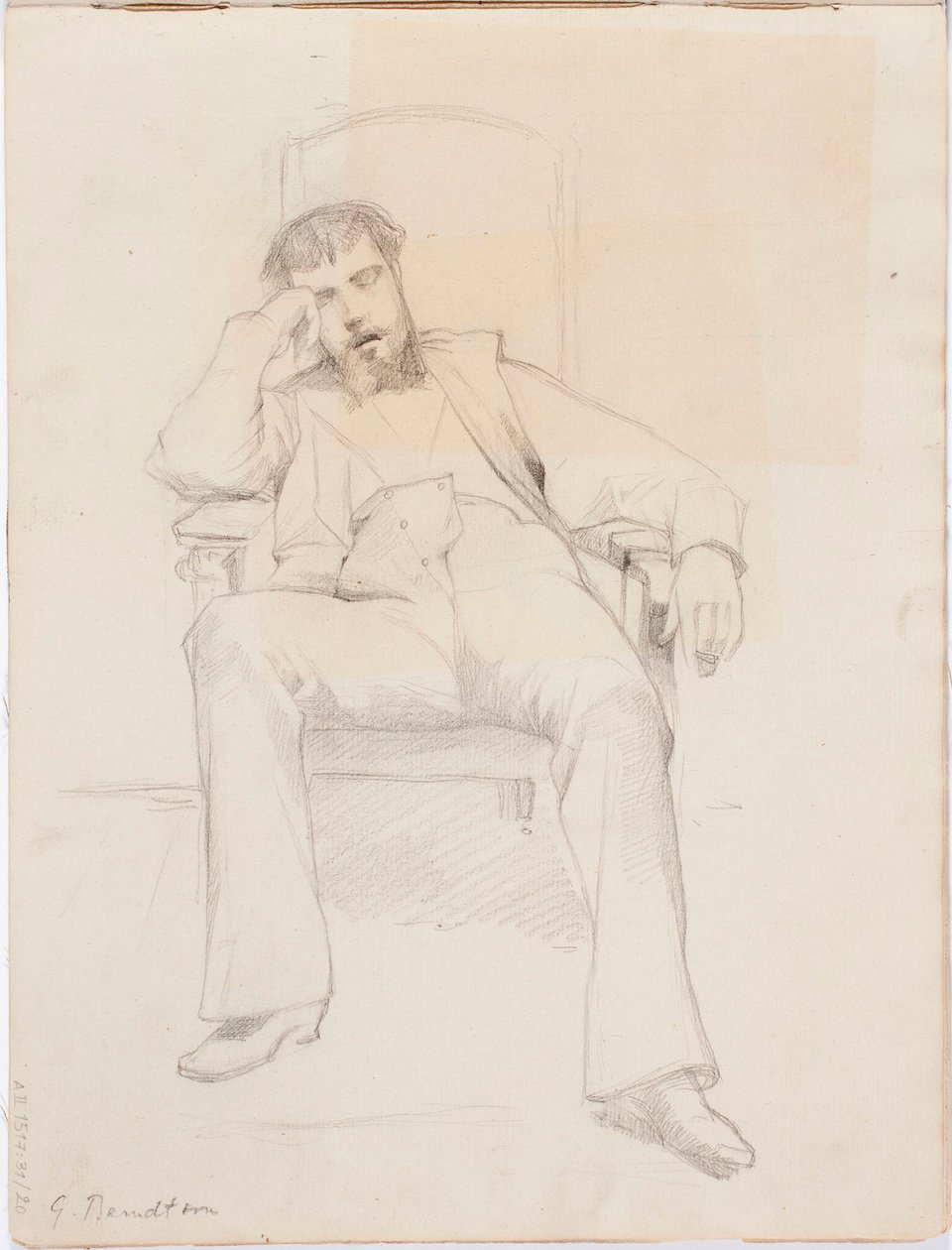 Utan titel av Albert Edelfelt