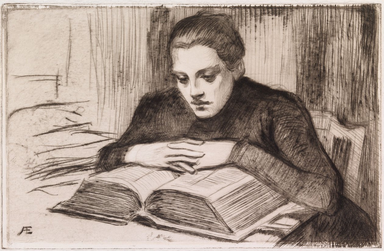 Utan titel av Albert Edelfelt