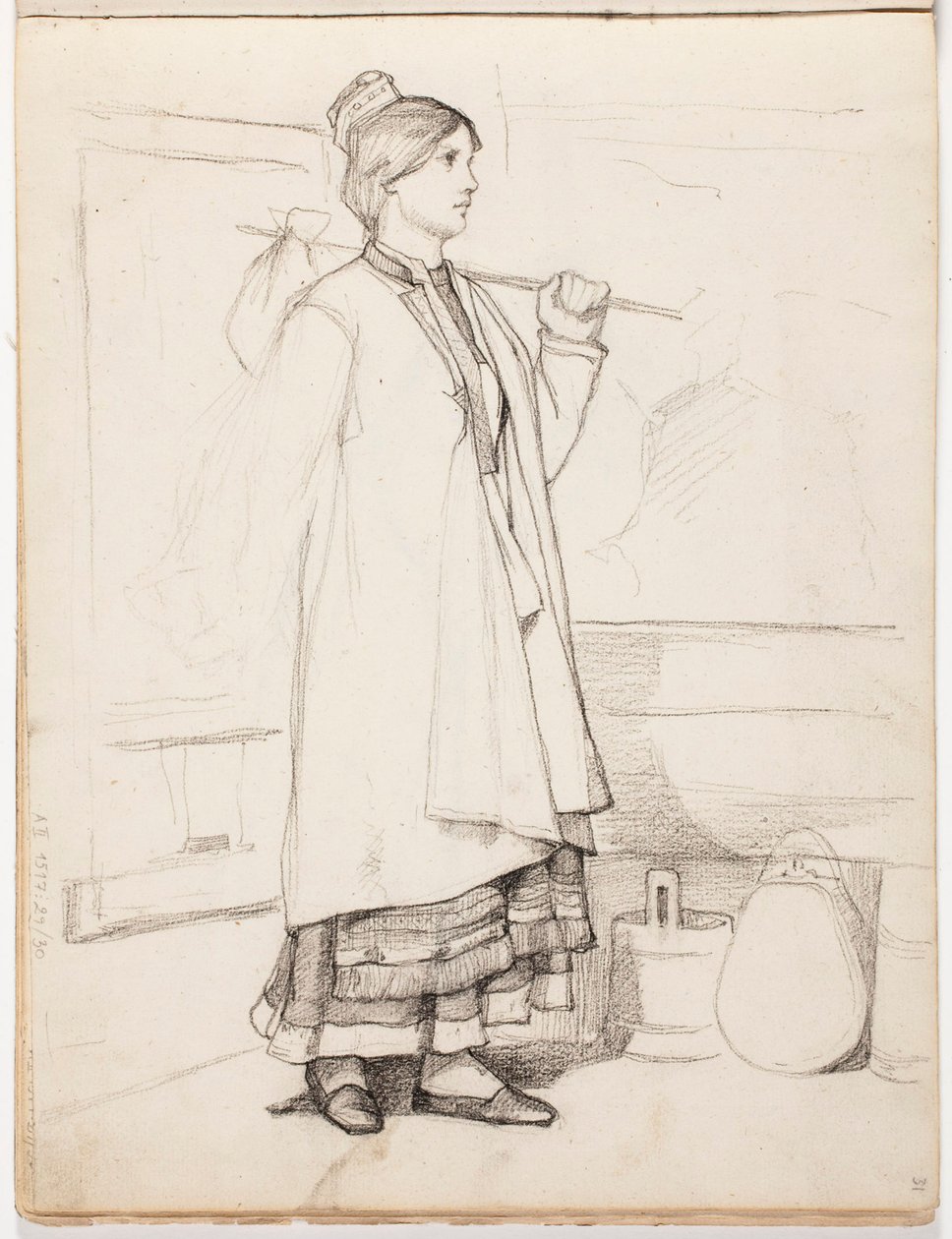 Utan titel av Albert Edelfelt